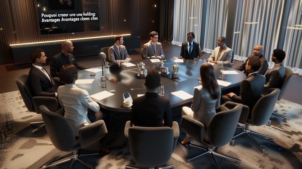 Pourquoi créer une holding: avantages clés