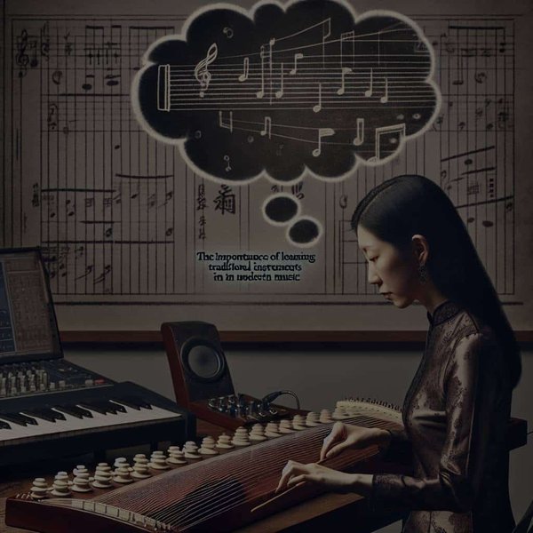 Quelle est l'importance de l'apprentissage des instruments traditionnels en musique moderne ?